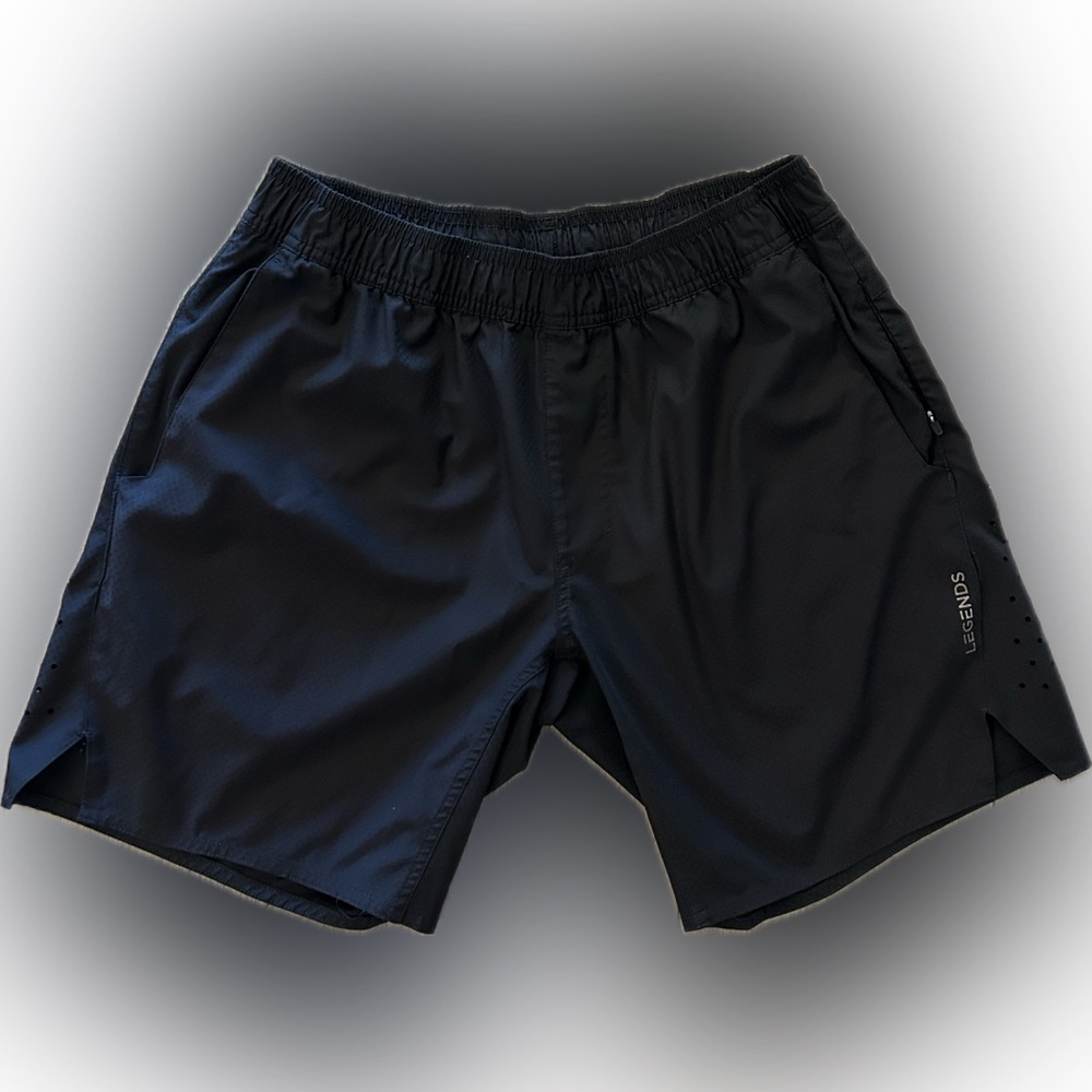 Legends Black Performance Training Shorts